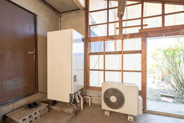 茨城県那珂市でエコキュートの交換工事 前編 茨城のリフォームなら久保田システムサービス